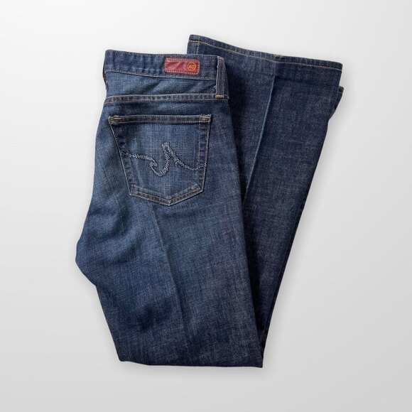 Women's AG Jeans The Club Darkwash Bootcut Size 30 - Picture 6 of 9